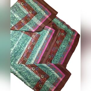 Multi Colored Striped Scarf Wrap